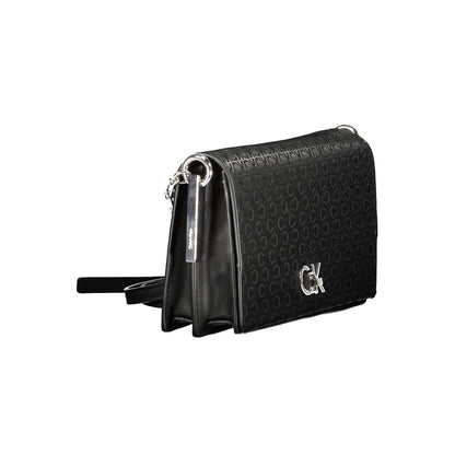 Calvin Klein Damenhandtasche aus schwarzem Polyester