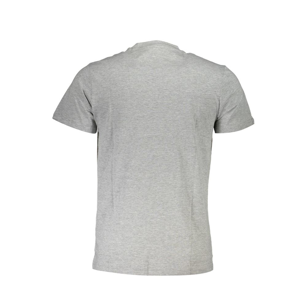 Cavalli Class Braunes Herren-T-Shirt aus Baumwolle