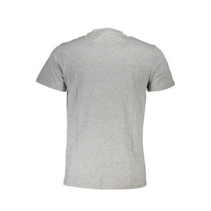 Cavalli Class Braunes Herren-T-Shirt aus Baumwolle
