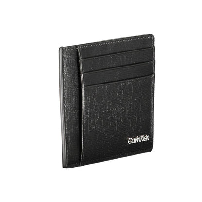 Calvin Klein Herren-Geldbörse aus Polyester, Schwarz