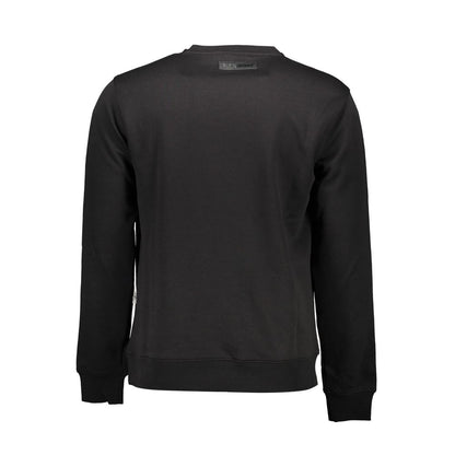 Plein Sport Schwarzer Baumwollpullover für Herren