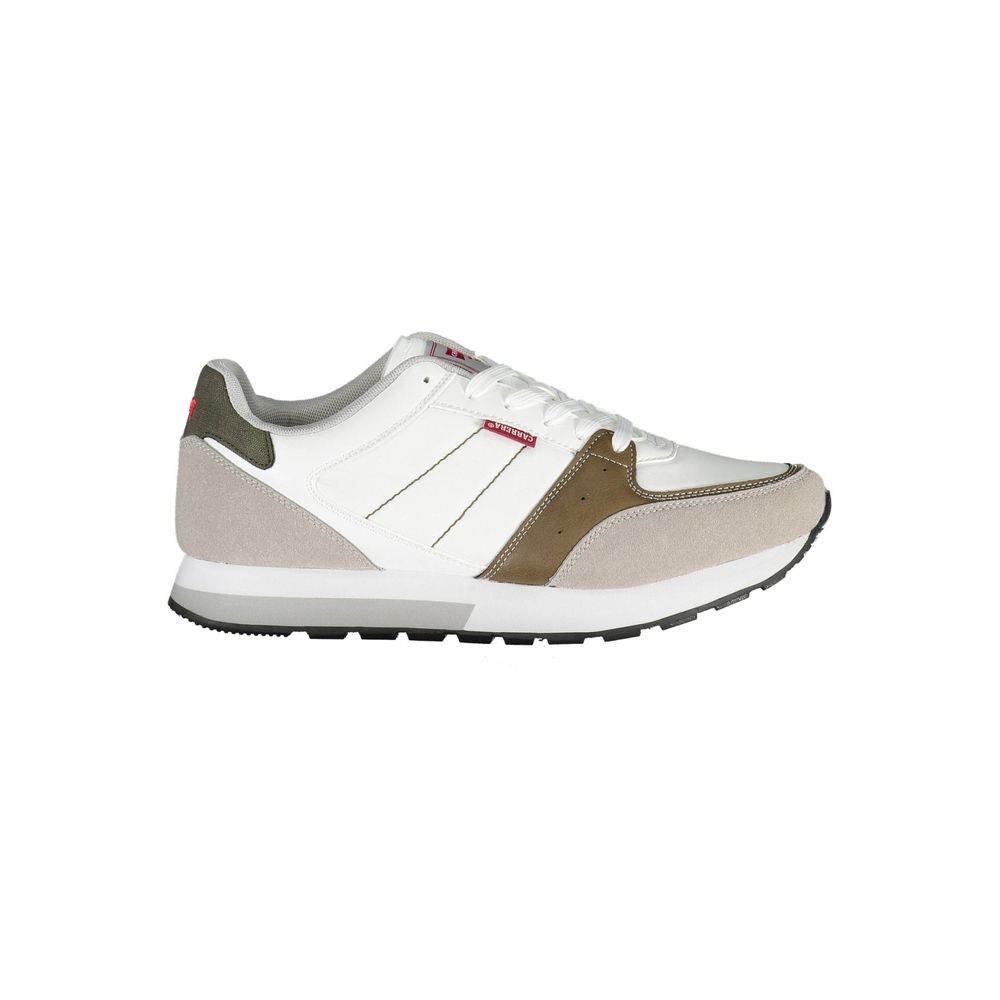 Carrera Weißer Polyester Herren Sneaker