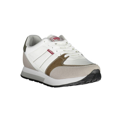 Carrera Weißer Polyester Herren Sneaker