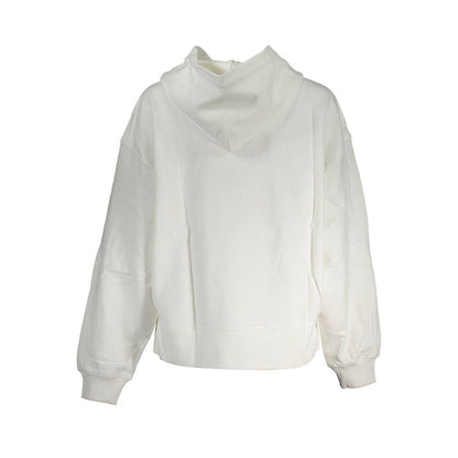 Calvin Klein Weißer Baumwollpullover für Damen