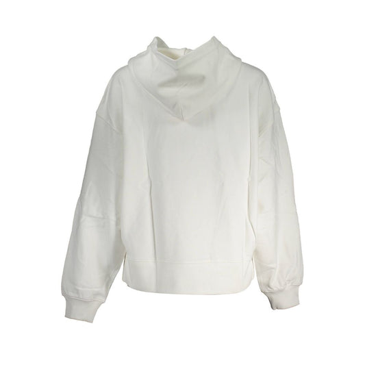 Calvin Klein Weißer Baumwollpullover für Damen