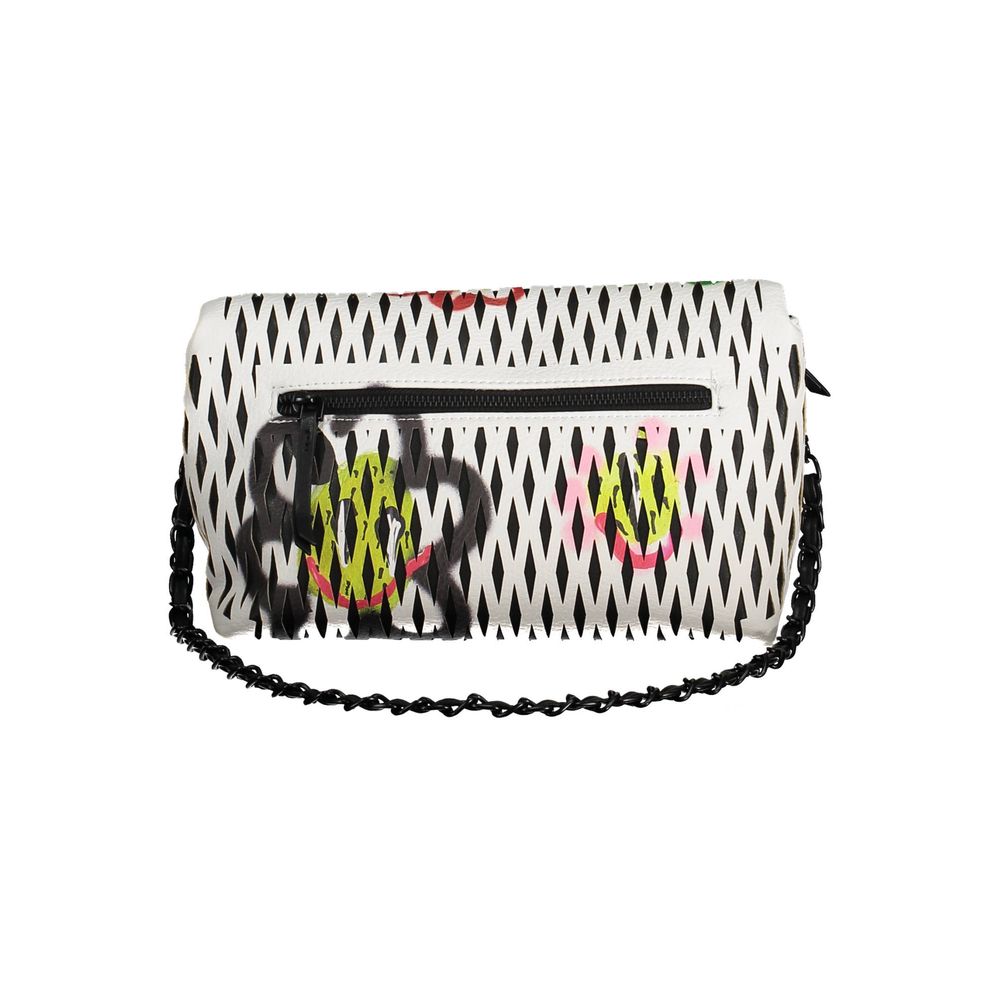 Desigual Weiße Polyethylen Damen Handtasche