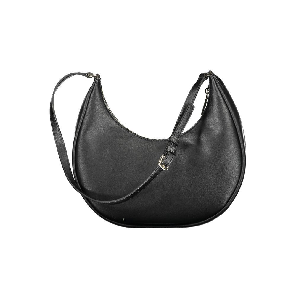 Calvin Klein – Schwarze Handtasche aus recyceltem Polyester für Damen
