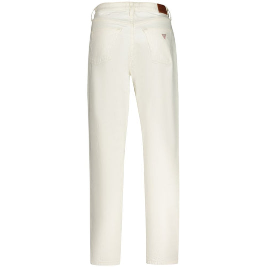 Guess Jeans White Cotton Women Jeans
