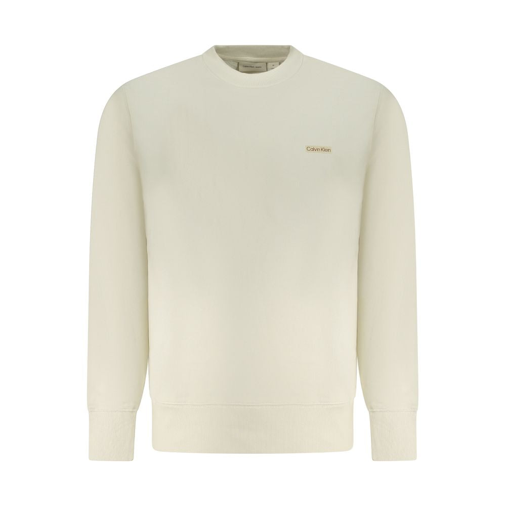 Calvin Klein Beige Baumwollpullover für Herren