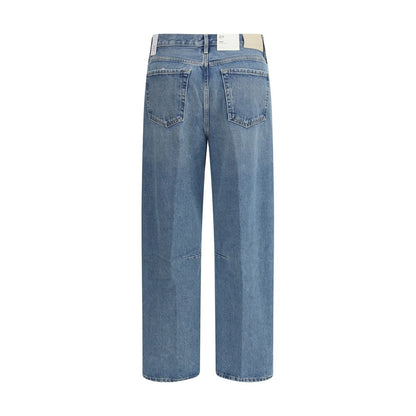 Citizens of Humanity Hellblaue Baumwolljeans aus Denim