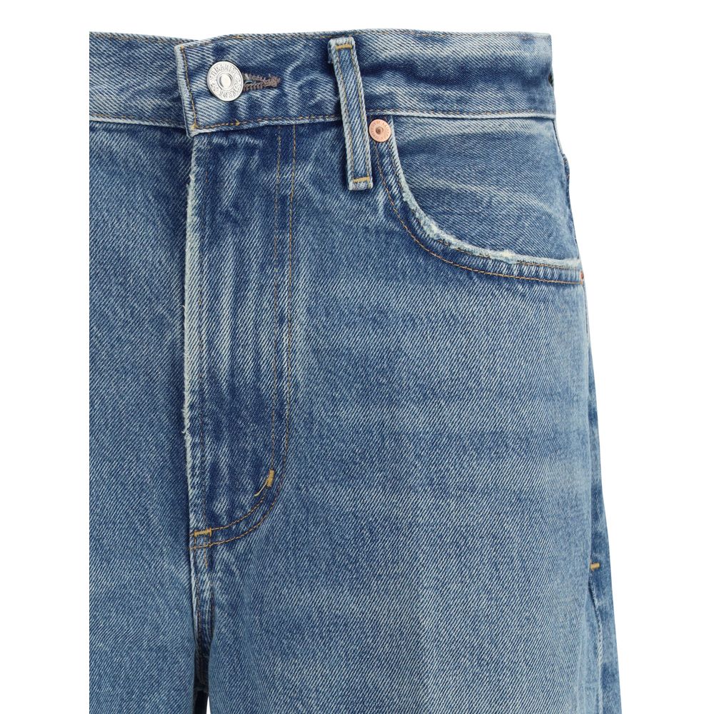 Citizens of Humanity Hellblaue Baumwolljeans aus Denim