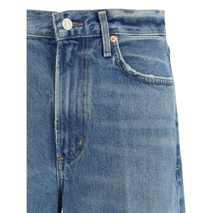 Citizens of Humanity Hellblaue Baumwolljeans aus Denim