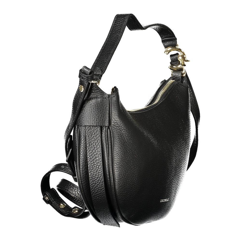 Coccinelle Schwarze Lederhandtasche