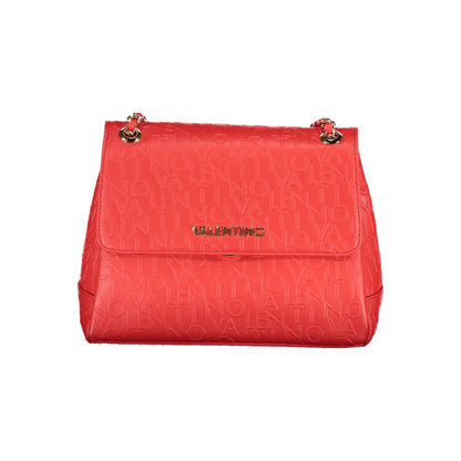 Mario Valentino Rote Polyethylen-Handtasche