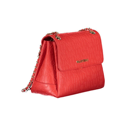 Mario Valentino Rote Polyethylen-Handtasche