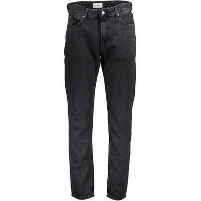 Calvin Klein Schwarze Baumwolljeans für Herren