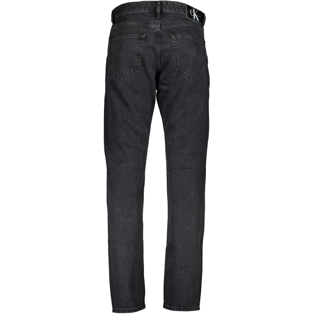 Calvin Klein Schwarze Baumwolljeans für Herren