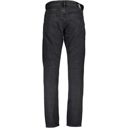Calvin Klein Schwarze Baumwolljeans für Herren