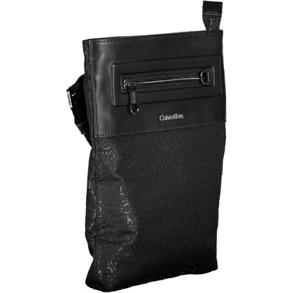 Calvin Klein – Umweltfreundliche, elegante schwarze Umhängetasche