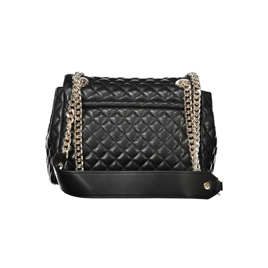 Guess Jeans Schwarze Polyethylen-Damenhandtasche