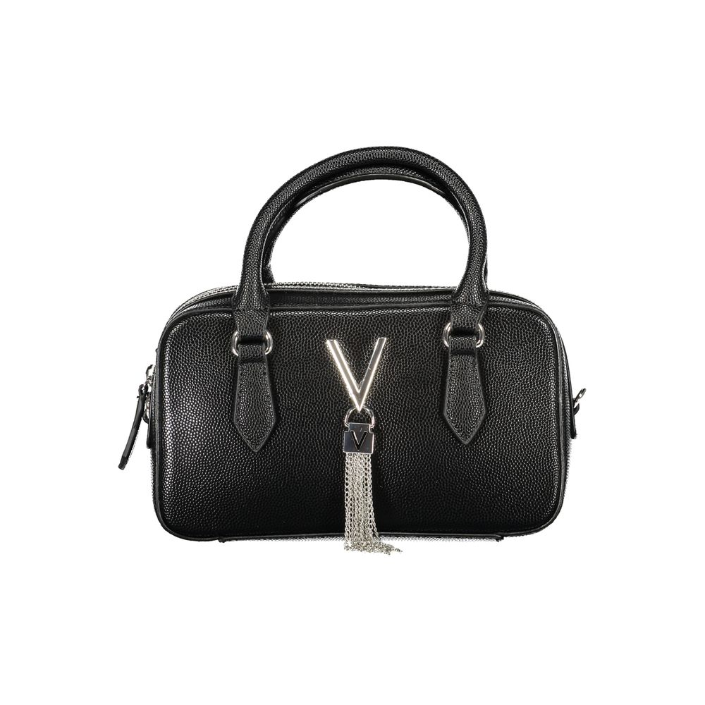 Mario Valentino Schwarze Polyethylen-Damenhandtasche