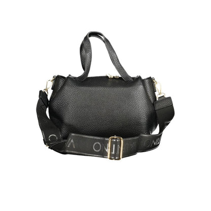 Mario Valentino Schwarze Polyethylen-Damenhandtasche