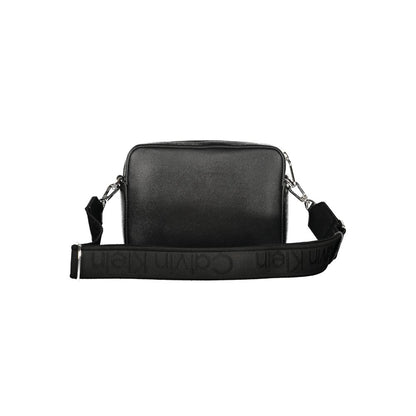 Calvin Klein Damenhandtasche aus Polyethylen, Schwarz