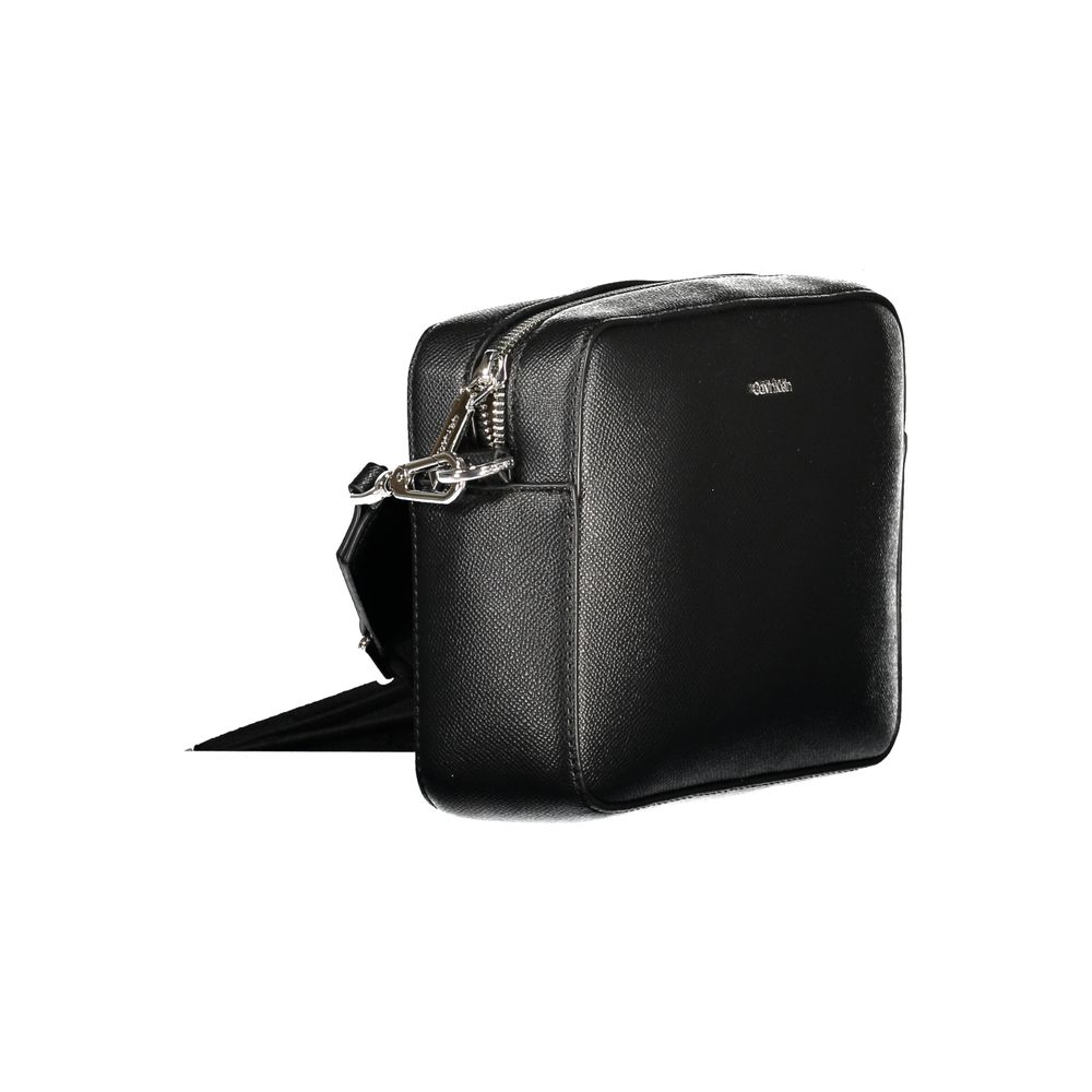Calvin Klein Damenhandtasche aus Polyethylen, Schwarz