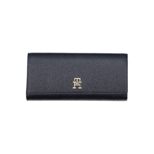 Tommy Hilfiger – Blaue Polyethylen-Geldbörse für Damen