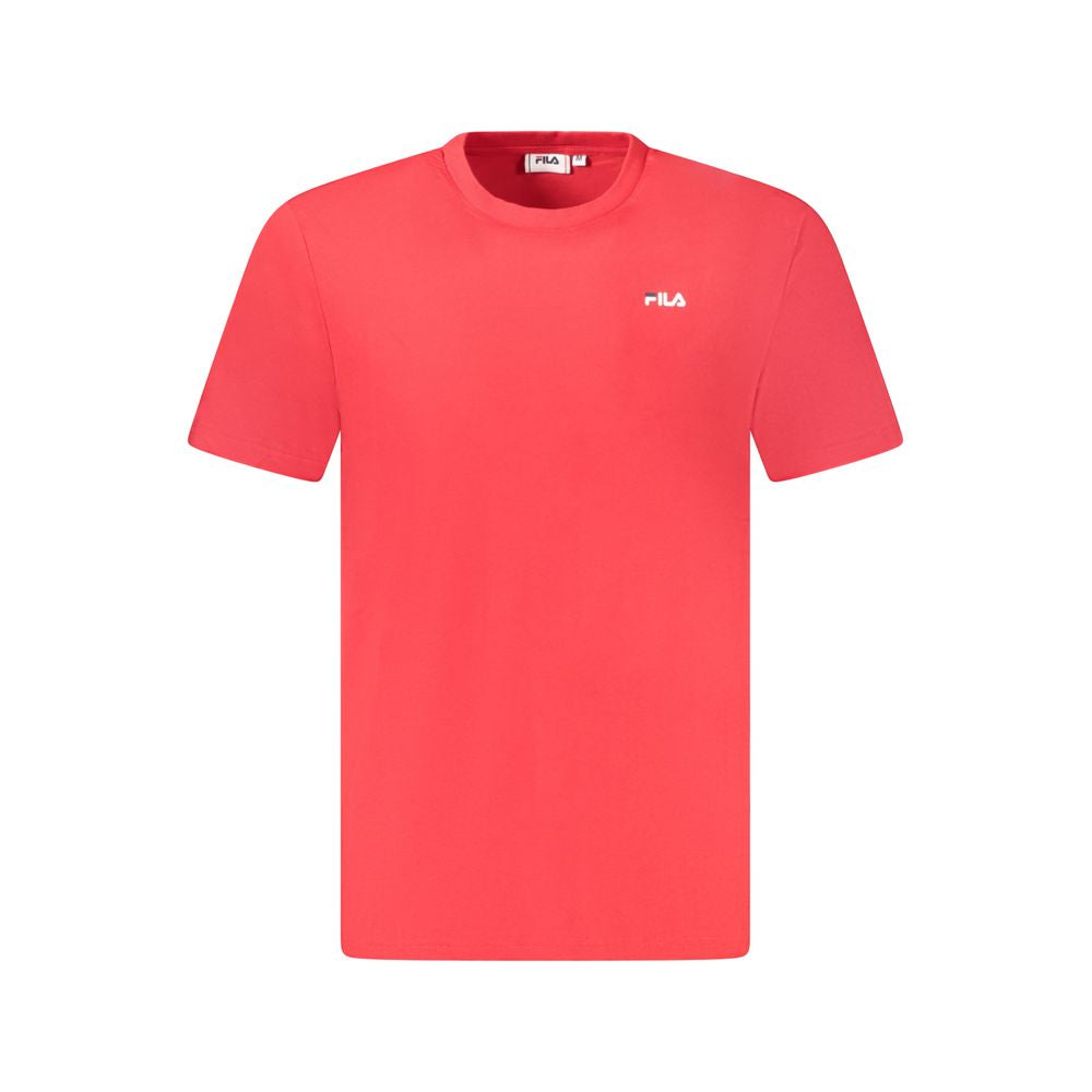 Fila – Rotes Baumwoll-T-Shirt