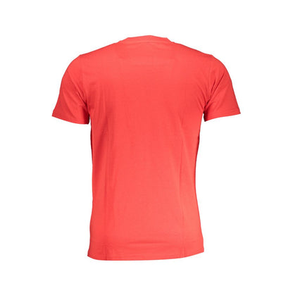 Rotes Baumwoll-T-Shirt der Cavalli-Klasse