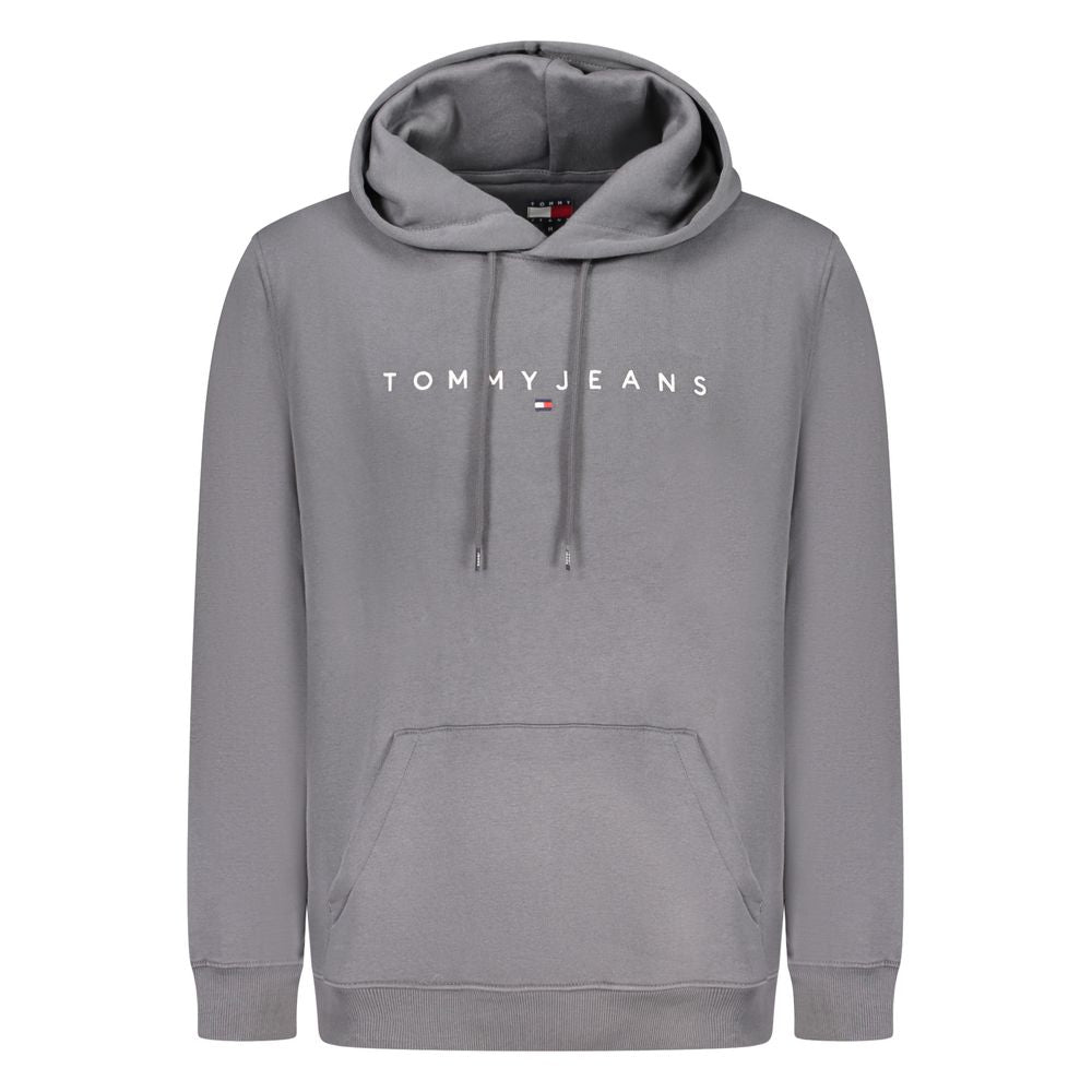 Tommy Hilfiger Grauer Baumwollpullover für Herren