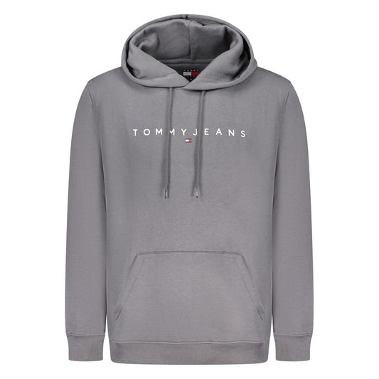 Tommy Hilfiger Grauer Baumwollpullover für Herren