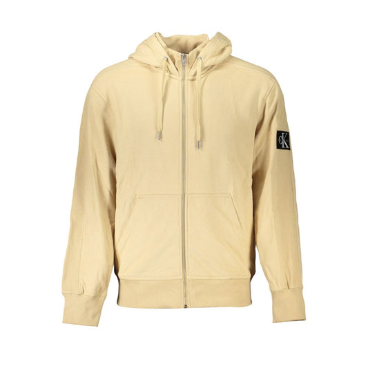 Calvin Klein Beige Baumwollpullover für Herren