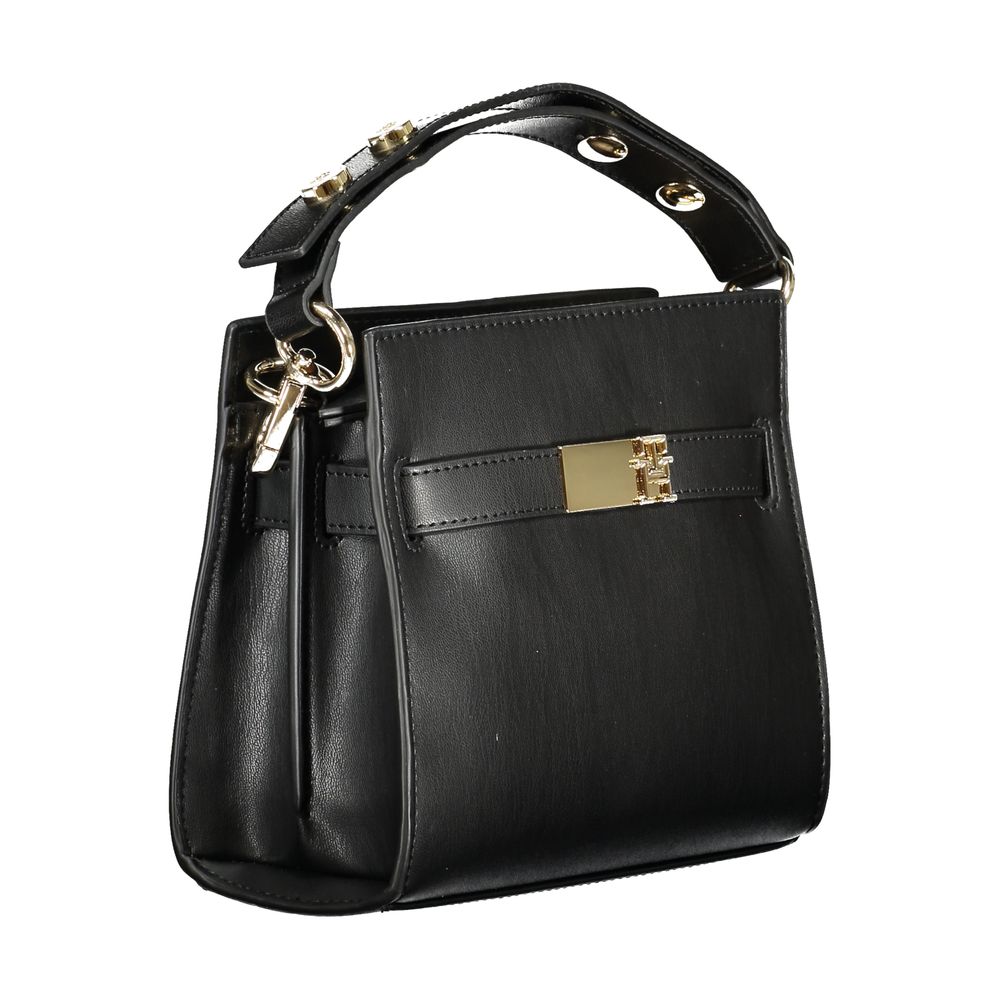 Tommy Hilfiger – Schwarze Polyethylen-Handtasche für Damen