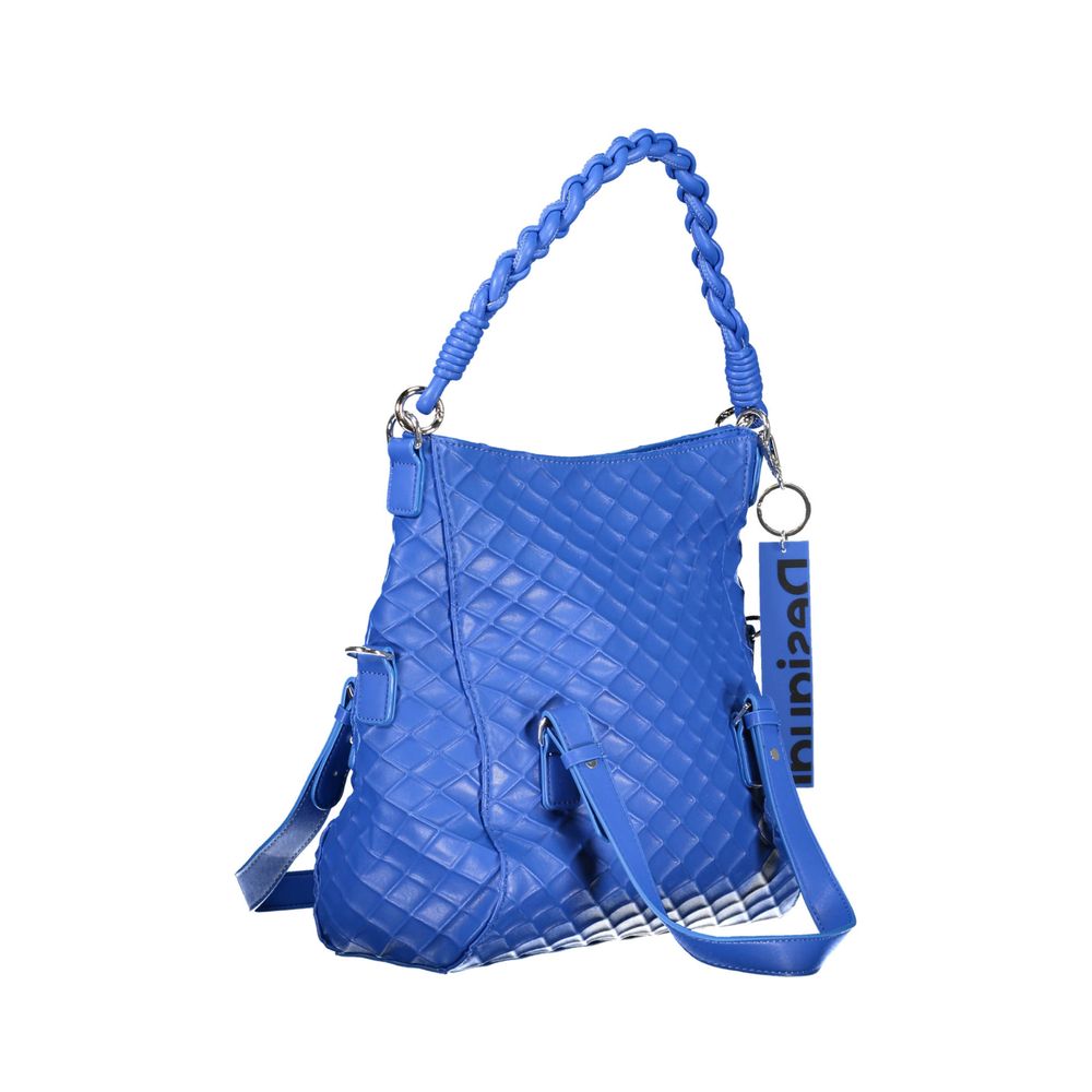 Desigual Blaue Polyethylen Damen Handtasche