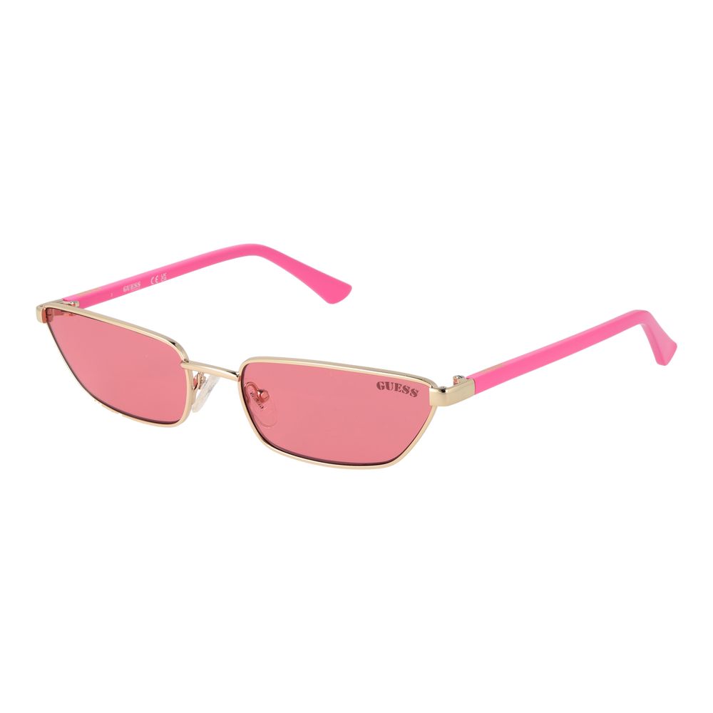 Guess Gold Metal Sunglasses