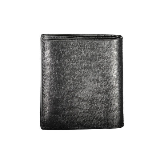 Calvin Klein Herren-Geldbörse aus schwarzem Leder