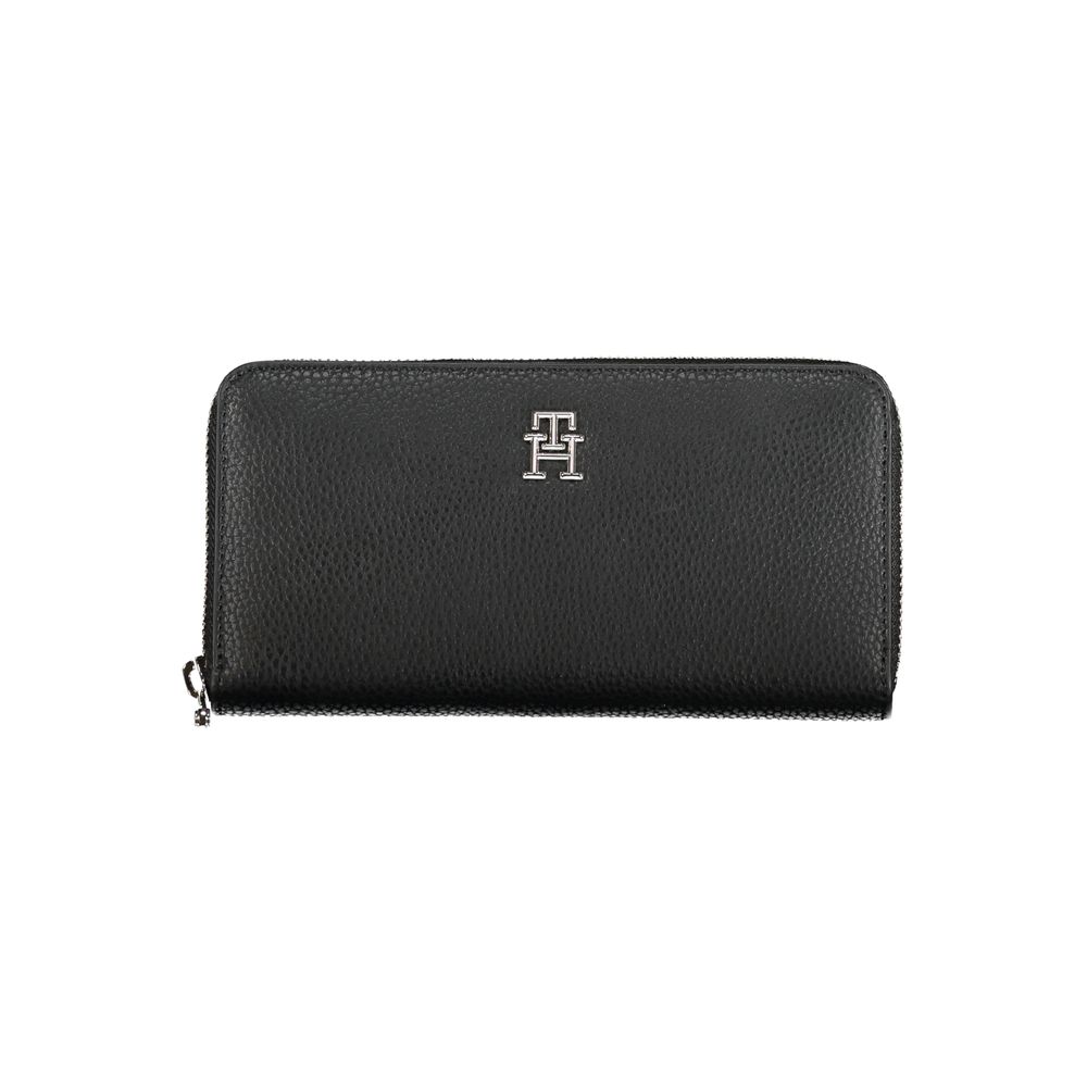 Tommy Hilfiger – Elegante, schwarze Mehrzweck-Geldbörse