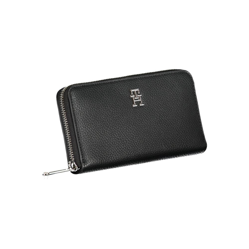Tommy Hilfiger – Elegante, schwarze Mehrzweck-Geldbörse