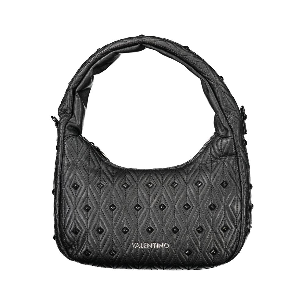 Mario Valentino Schwarze Polyethylen-Damenhandtasche