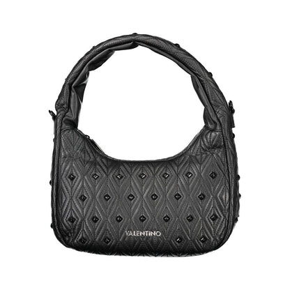 Mario Valentino Schwarze Polyethylen-Damenhandtasche