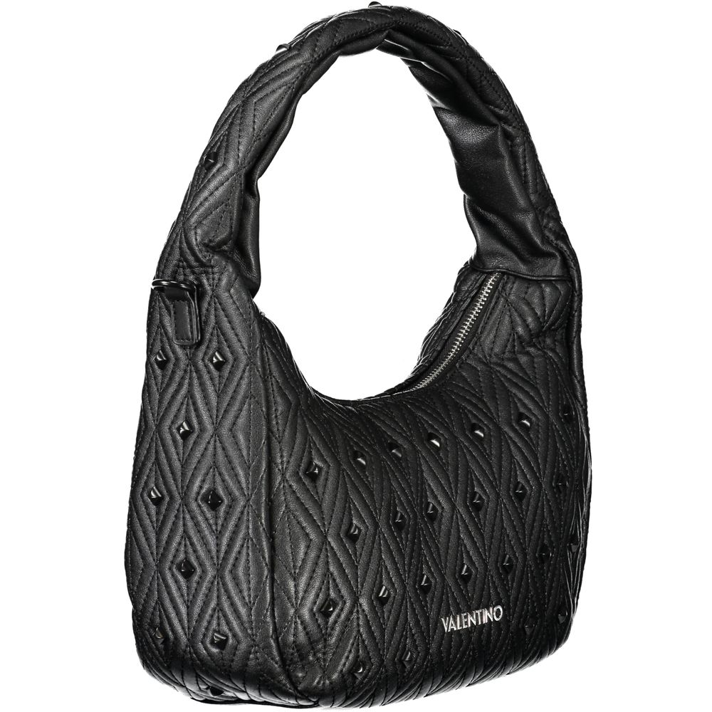 Mario Valentino Schwarze Polyethylen-Damenhandtasche