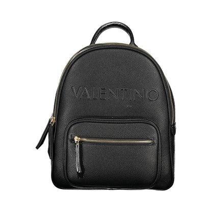 Mario Valentino – Schwarzer Polyethylen-Rucksack