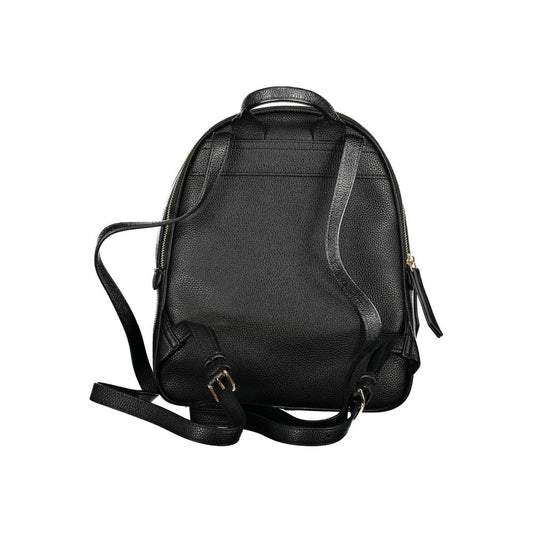Mario Valentino – Schwarzer Polyethylen-Rucksack