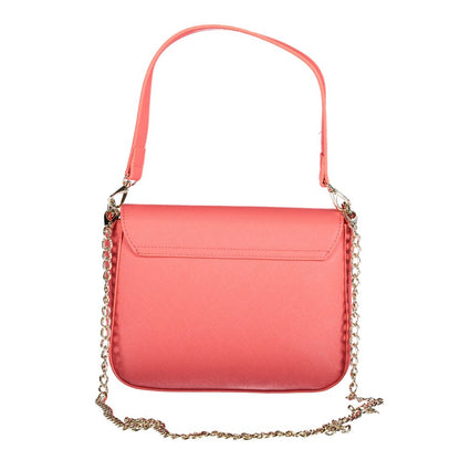 Mario Valentino Pink Polyethylen Damen Handtasche