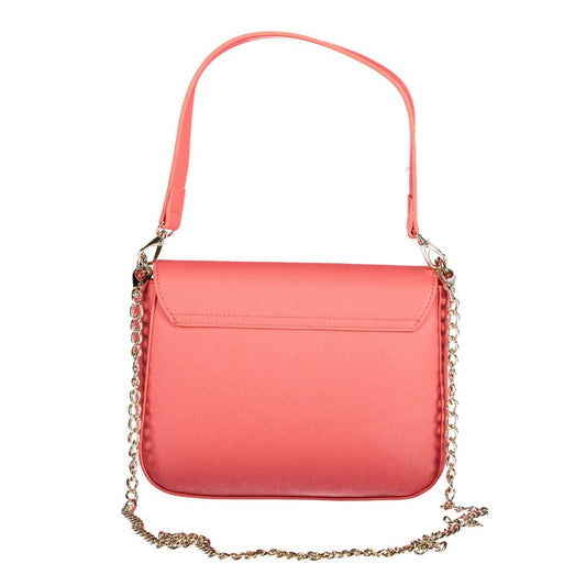 Mario Valentino Pink Polyethylen Damen Handtasche