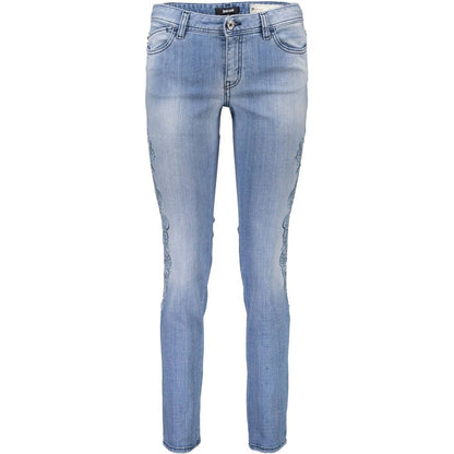 Just Cavalli Blaue Baumwolljeans für Damen
