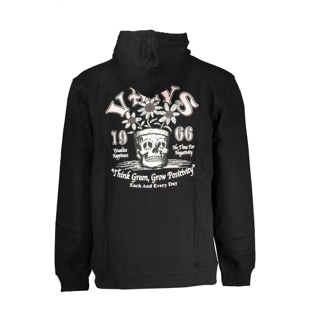 Vans – Schwarzer Baumwollpullover für Herren