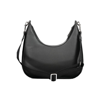Tommy Hilfiger – Schwarze Polyester-Handtasche